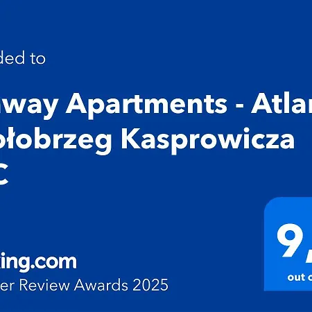 شقة Seaway - Atlantis - Kasprowicza 20c